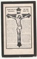 Dp. Joannes Baptista MOESKOPS Snels Poppel 1832 - 1900, Verzenden, Bidprentje