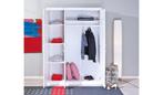 L'armoire pour la chambre à coucher en blanc ou nature, 100 tot 150 cm, Verzenden, Nieuw, 25 tot 50 cm
