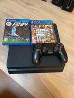 Playstation 4 slim, Games en Spelcomputers, Spelcomputers | Sony PlayStation 4, Ophalen, Zo goed als nieuw, Met 1 controller, Slim