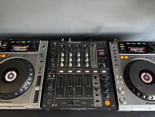 Pioneer 2x CDJ 850 // DJM 700, Muziek en Instrumenten, Dj-sets en Draaitafels, Gebruikt, Pioneer, Ophalen