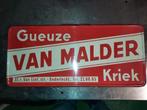 Gueuze Kriek Van Malder Anderlecht, Collections, Enlèvement
