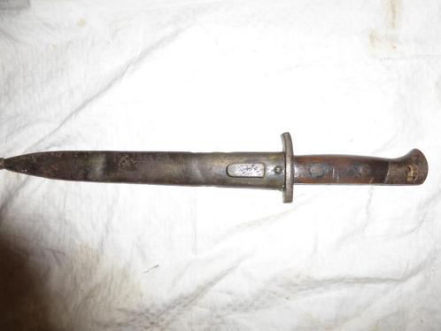 M1898 Belgische Mauser-bajonet omgebouwd tot dolk. Hetzelfde, Verzamelen, Militaria | Algemeen, Landmacht, Mes of Dolk, Verzenden
