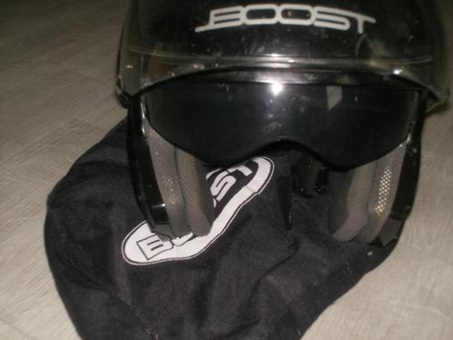Motohelm Boost Large en Smal, Motoren, Kleding | Motorhelmen, Overige typen, S, Overige merken, Tweedehands, Ophalen