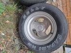 2 banden met velg chevrolet, Auto-onderdelen, Banden en Velgen, Ophalen, Band(en)