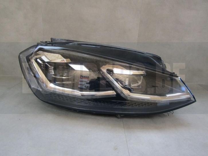 Koplamp Volkswagen Golf 7 VII Facelift FULL LED 16-20 RH Rec, Auto-onderdelen, Verlichting, Gebruikt, 6 maanden garantie, Ophalen of Verzenden