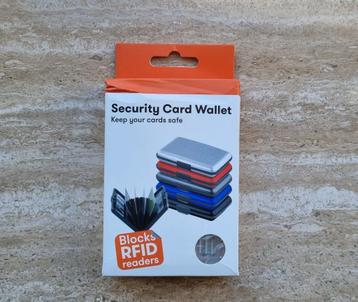 Security Card Wallet silver, keep your cards safe