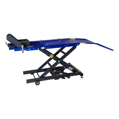 Hydraulische Motorfiets heftafel 360 kg met gekruist onderst, Auto diversen, Autogereedschap, Verzenden