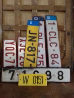 Lot Nummerplaten, Ophalen of Verzenden, Zo goed als nieuw