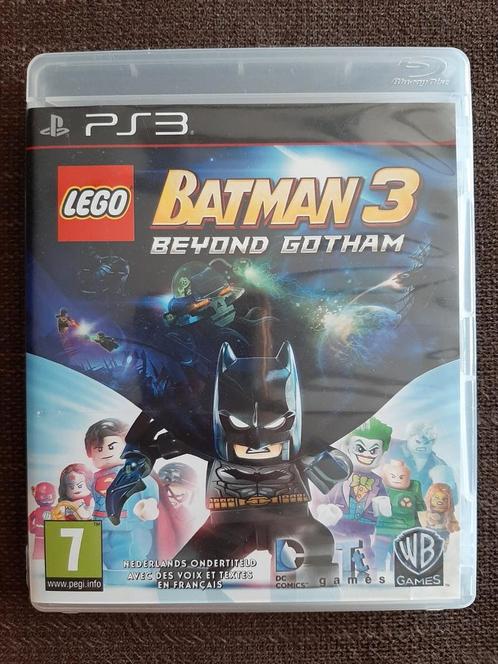 PS3 LEGO Batman 3 Beyond Gotham (compleet), Games en Spelcomputers, Games | Sony PlayStation 3, Zo goed als nieuw, Ophalen of Verzenden