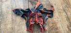 Leder masker, Antiek en Kunst, Curiosa en Brocante, Ophalen of Verzenden