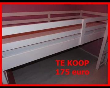 Hoogslaper wit beukenhout voor 1 persoon beschikbaar voor biedingen