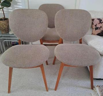 3 x Louis van Teeffelen Eettafelstoelen Jr. 60 beschikbaar voor biedingen