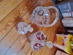Glaswerk, Huis en Inrichting, Woonaccessoires | Vazen, Ophalen, Gebruikt, Overige kleuren, Glas