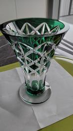 vase en cristal du Val Saint Lambert, celui-ci est signé, Antiquités & Art, Enlèvement ou Envoi