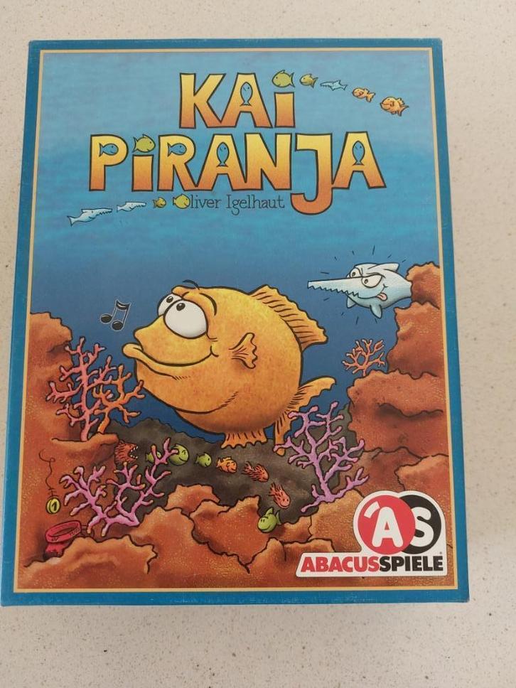 Kai Piranja  gezelschapsspel, Hobby en Vrije tijd, Gezelschapsspellen | Bordspellen, Nieuw, Ophalen of Verzenden