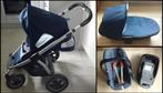Maxi-Cosi Mura kinderwagen + reiswieg + Pebble + Familyfix, Kinderen en Baby's, Kinderwagens en Combinaties, Ophalen, Gebruikt