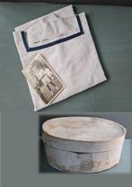 Vintage Brits matrozen hemd, 3 petten en foto, Gebruikt, Ophalen of Verzenden, Motorboot, Gebruiksvoorwerp