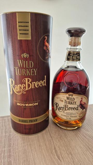 Wild Turkey Rare Breed Bourbon Whiskey - zeldzaam! beschikbaar voor biedingen