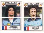 Panini/Espana 82/France/2 autocollants, Collections, Articles de Sport & Football, Comme neuf, Affiche, Image ou Autocollant, Envoi