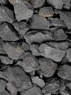 Canadian slate zwart antraciet leisteen uniek plat decoratie, Verzenden, Nieuw, Antraciet, Split