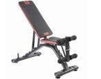 Domyos halterbank, Sport en Fitness, Ophalen, Gebruikt, Benen, Fitnessbank