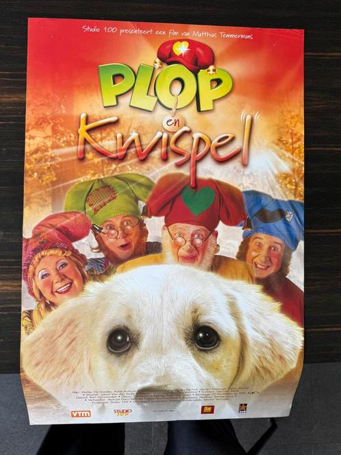 Plop en Kwispel poster, Verzamelen, Posters, Ophalen