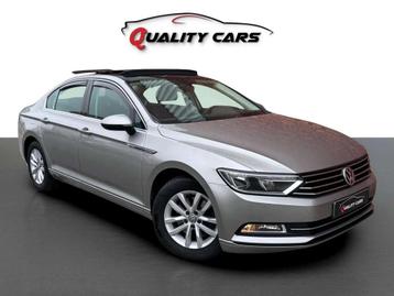Volkswagen Passat 1.6 SCR TDI | DSG | AUTOMAAT | Open dak |, Auto's, Volkswagen, 4 deurs, Stof, Gebruikt, Zwart