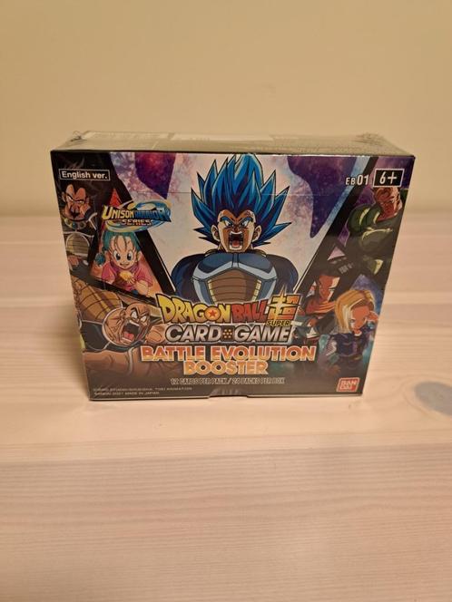 Dragon Ball Super Card Game Battle Evolution Booster Box, Hobby en Vrije tijd, Verzamelkaartspellen | Overige, Nieuw, Boosterbox