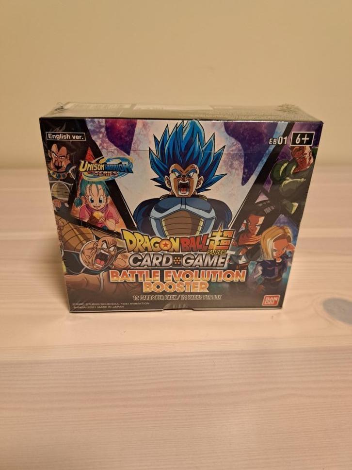 Dragon Ball Super Card Game Battle Evolution Booster Box, Hobby en Vrije tijd, Verzamelkaartspellen | Overige, Nieuw, Boosterbox