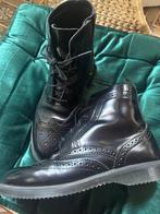 Dr Martens 40 cuir noir Delphine UK 6,5 US 8,5 TB état, Boots et Botinnes, Dr Martens, Porté, Noir