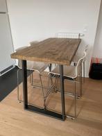 Table de bar en manguier massif - neuve - 135x70x92, Maison & Meubles, Tables | Tables mange-debout, Comme neuf