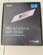 MSI PRO B760M-A WIFI, Computers en Software, Moederborden, Ophalen, Zo goed als nieuw, Intel, DDR4