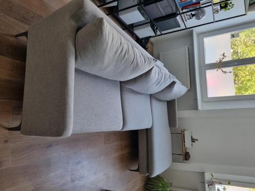 Grijze hoekzetel Sofacompany, Huis en Inrichting, Zetels | Complete zithoeken, Gebruikt, Stof, Ophalen