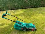 Grasmaaier elektrisch Bosch-arm 34, Tuin en Terras, Ophalen, Gebruikt, Elektrische grasmaaier, Opvangbak