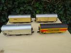 Lot koelwagons - Fleischmann - HO, Gebruikt, Gelijkstroom, Fleischmann, Wagon