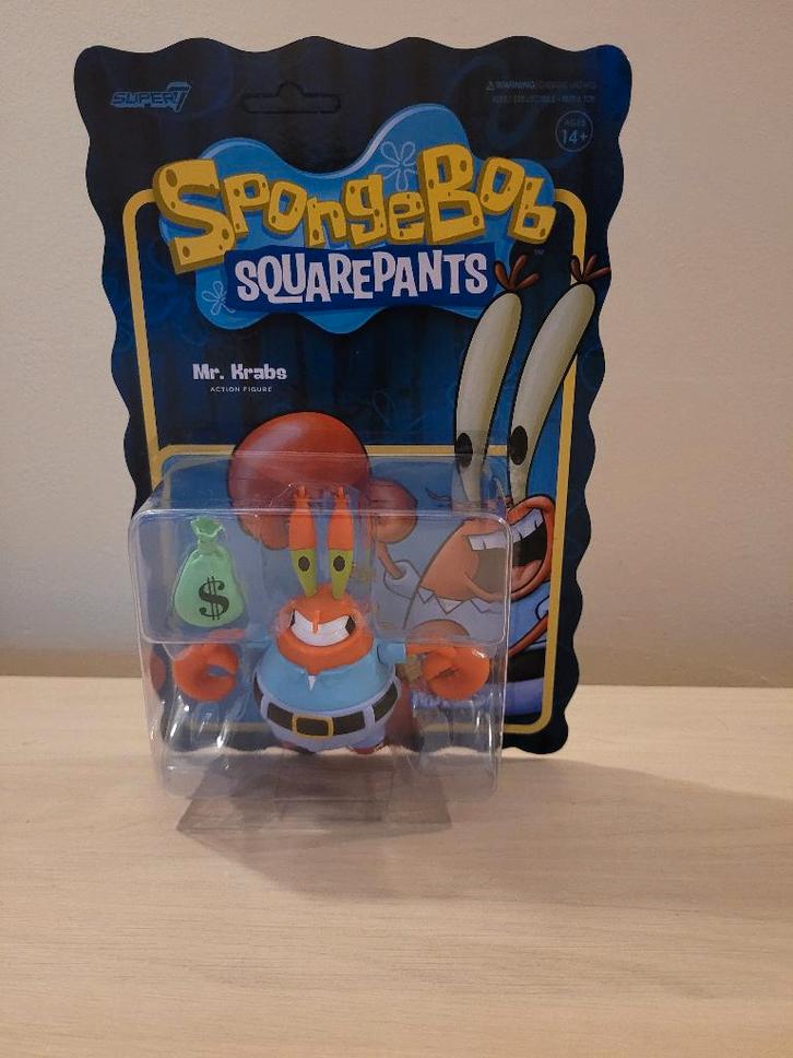Nieuwe SpongeBob Squarepants Mr. Krabs, Kinderen en Baby's, Speelgoed | Actiefiguren, Nieuw, Ophalen of Verzenden