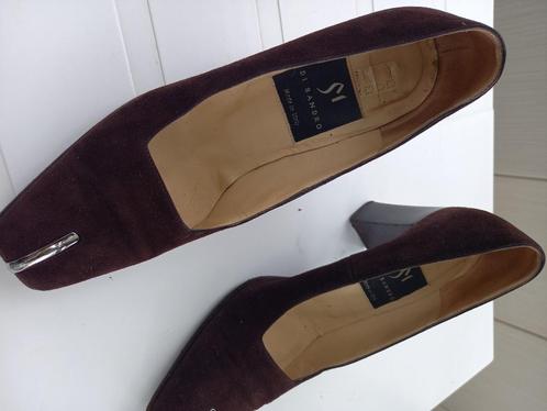 luxe damesschoenen volledig in leder maat 38, Vêtements | Femmes, Chaussures, Comme neuf, Chaussures à haut talons, Brun, Enlèvement ou Envoi