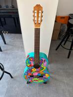 Klassieke gitaar met schilderwerken van Van Dael, Ophalen