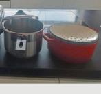 Stoompot en gietijzeren pot zgan, Enlèvement ou Envoi, Comme neuf