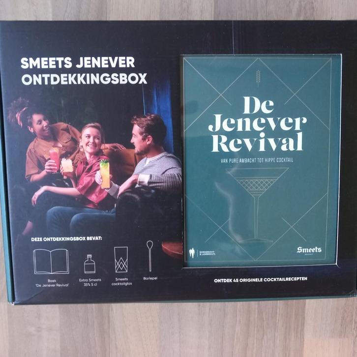 Smeets jenever ontdekkingsbox, Verzamelen, Merken en Reclamevoorwerpen, Nieuw, Ophalen of Verzenden