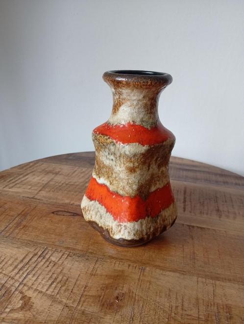 Prachtige vintage Duits Dümler&Breiden“Fat Lava”vaas ca.1960, Antiek en Kunst, Antiek | Keramiek en Aardewerk, Ophalen of Verzenden