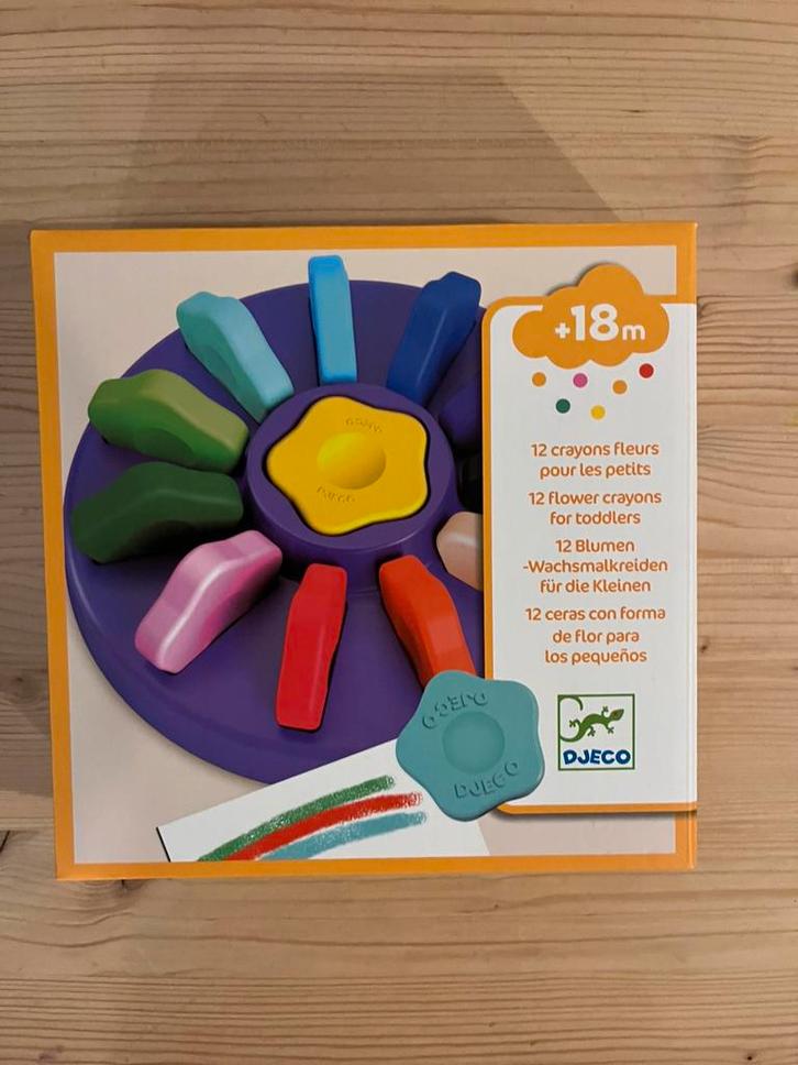 12 potloden Bloemen DJECO, Enfants & Bébés, Jouets | Éducatifs & Créatifs, Comme neuf, Enlèvement