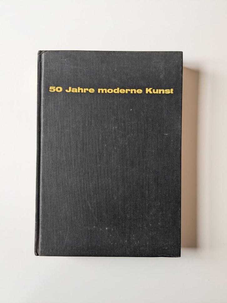 50 jahre moderne kunst - kunstboek, Boeken, Kunst en Cultuur | Beeldend, Gelezen, Schilder- en Tekenkunst, Ophalen of Verzenden