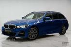 BMW 320 d Touring Aut. M Sport! Pano, Acc, Hud, Line, FULL, Auto's, BMW, Automaat, Zwart, 4 cilinders, Blauw