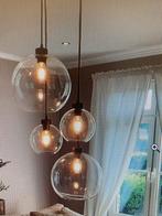 Bagel2hanglamp rond 4xE27  .ruggine, Huis en Inrichting, Lampen | Hanglampen, Ophalen, Zo goed als nieuw