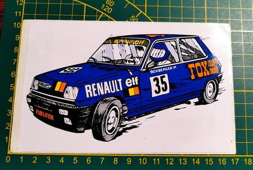 Sticker Renault 5 Fox Jeans, Collections, Autocollants, Enlèvement ou Envoi