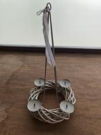Kerst kaars houders, Ophalen, 25 tot 50 cm, Beige, Nieuw