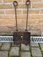 Vintage ijzeren wafelijzer, Ophalen