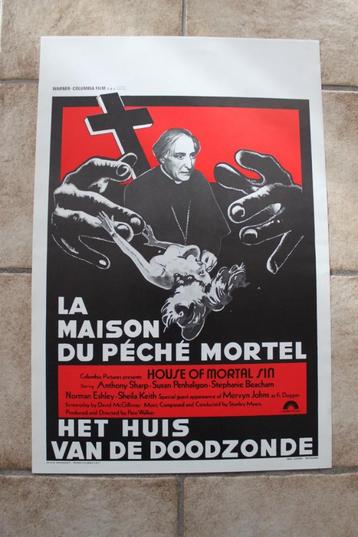 filmaffiche House Of Mortal Sin 1976 filmposter beschikbaar voor biedingen