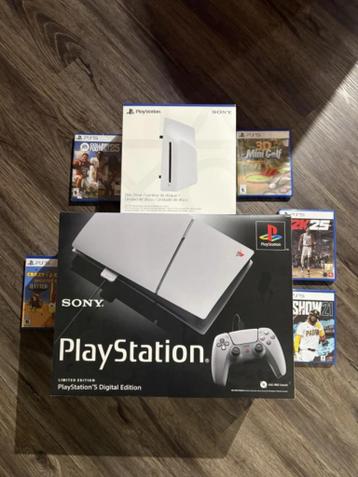 PS5 Pro 30th Anniversary Edition Bundel games en schijflezer